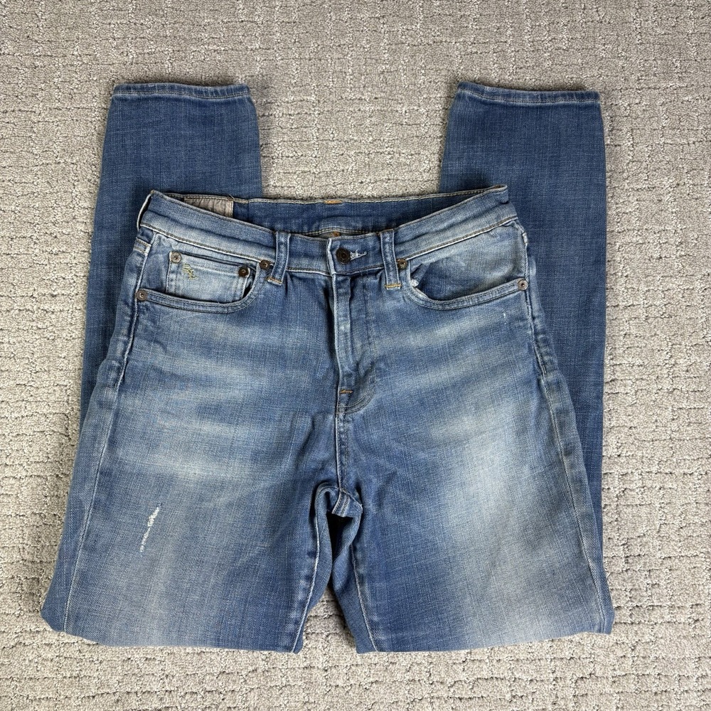 Polo Ralph Lauren Women's Tompkins Skinny Medium Wash Jeans 29